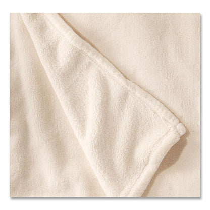 L.L.Bean® Wicked Plush Throw, 50 x 60, Antique White (LLB302781455)