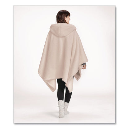 L.L.Bean® Cozy Sherpa Wearable Throw, 58 x 60, Heritage Tan (LLB51484652888)