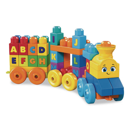 Mattel MEGA BLOKS ABC Musical Train, Preschool, 46 Pieces (MTTFWK22)