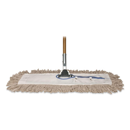 Rubbermaid® Commercial 24" Snap-On Dust Mop Wire Frame, 24 x 5, Metal, Black (RCPM25312)