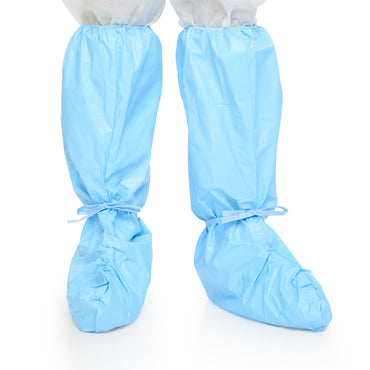 Hi Guard® Boot Cover X-Large Knee High Nonskid Sole Blue NonSterile (221999_CS)