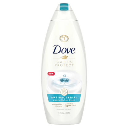 Dove® Care and Protect Antibacterial Body Wash Liquid 22 oz. Bottle Scented (1230967_EA)