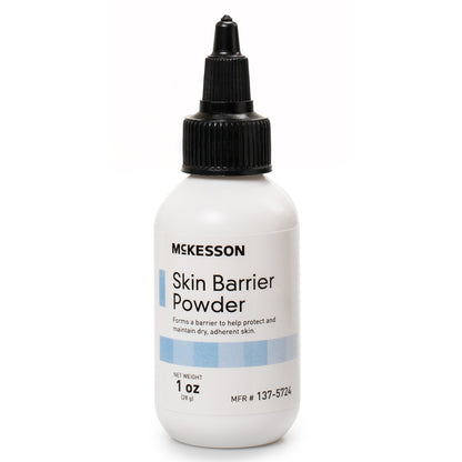 McKesson Ostomy Barrier Powder 1 oz. Puff Bottle, Protective Skin Barrier (1081296_CS)