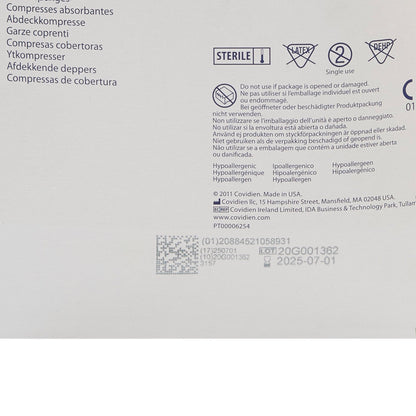Curity™ Cellulose Filled Nonwoven Sponge 3 X 4 Inch 4-Ply Sterile 2 per Pack (688661_CS)