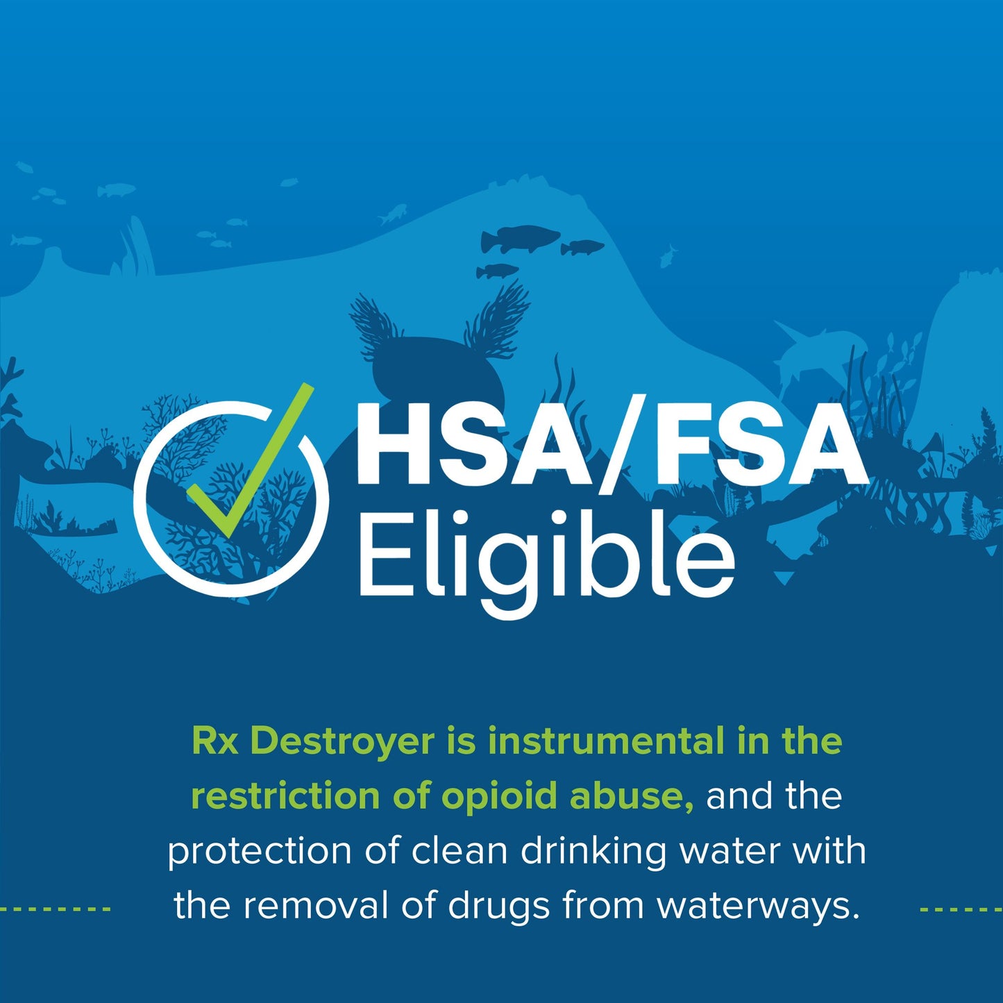 Rx Destroyer™ All-Purpose Drug Disposal System 13 lbs. Carton Weight (883254_EA)