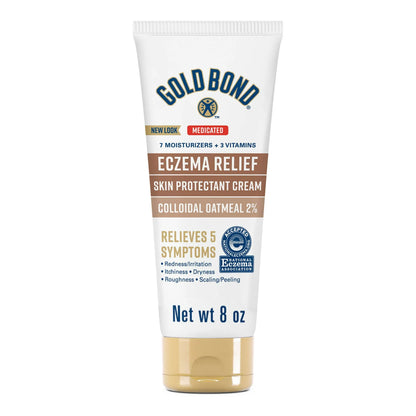 Gold Bond® Eczema Relief Skin Protectant 8 oz. Tube Unscented Cream (1230694_EA)