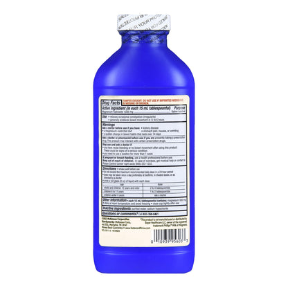 Foster & Thrive™ Laxative Original Flavor Oral Suspension 16 oz. 400 mg / 5 mL Strength Magnesium Hydroxide (1238941_BT)