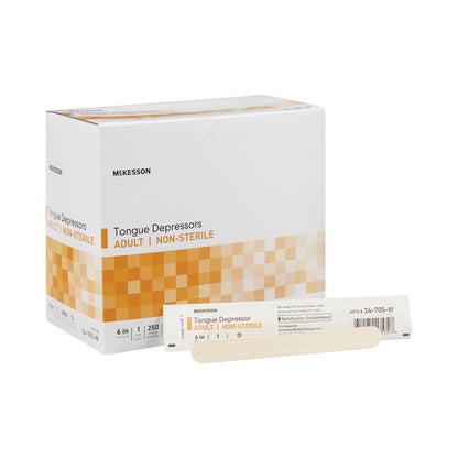 McKesson Tongue Depressor 6 Inch Length Wood Senior (508718_CS)
