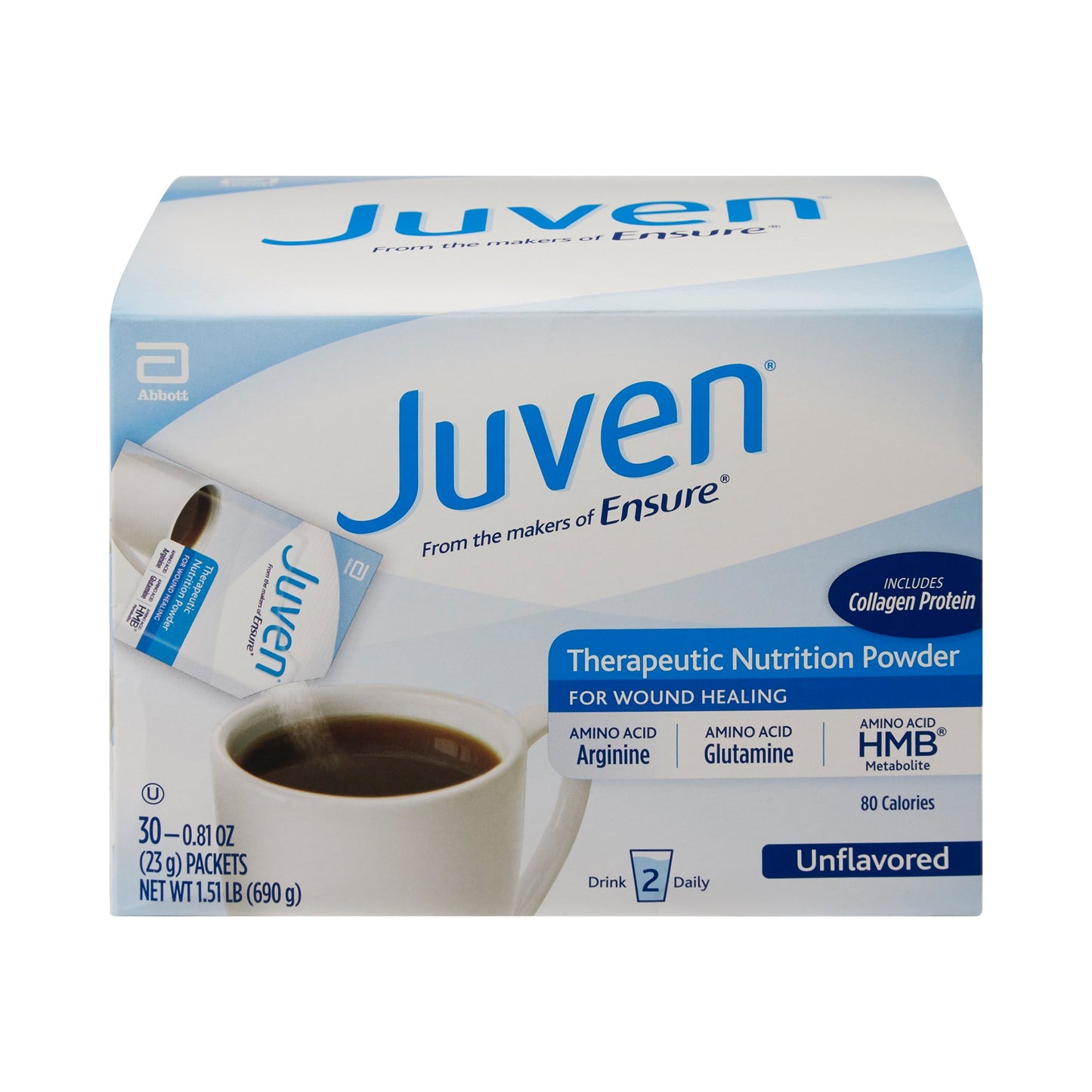 Juven® Oral Supplement Unflavored Powder 0.81 oz. Individual Packet (1067727_CS)
