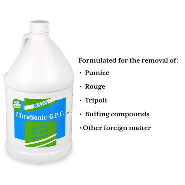 Mada Medical Products Ultrasonic Cleaning Solution Liquid Concentrate 4 X 1 gal. Jug Mild Chemical Scent (515999_CS)