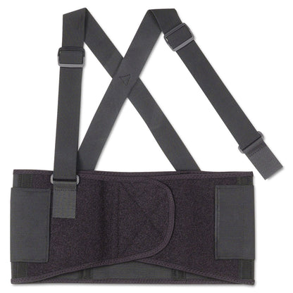 Ergodyne ProFlex 1650 Economy Elastic Back Support, Large, Black (EGO11094)