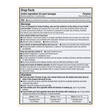 Foster & Thrive™ Stop Smoking Aid 2 mg Strength Lozenge (1238914_PK)