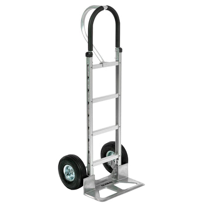 Global Industrial Aluminum Hand Truck - Loop Handle - Pneumatic Wheels (WB168268)