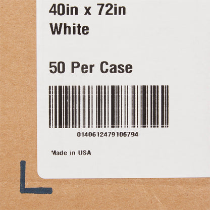 McKesson General Purpose Drape Physical Exam Drape 40 W X 72 L Inch NonSterile (145371_CS)
