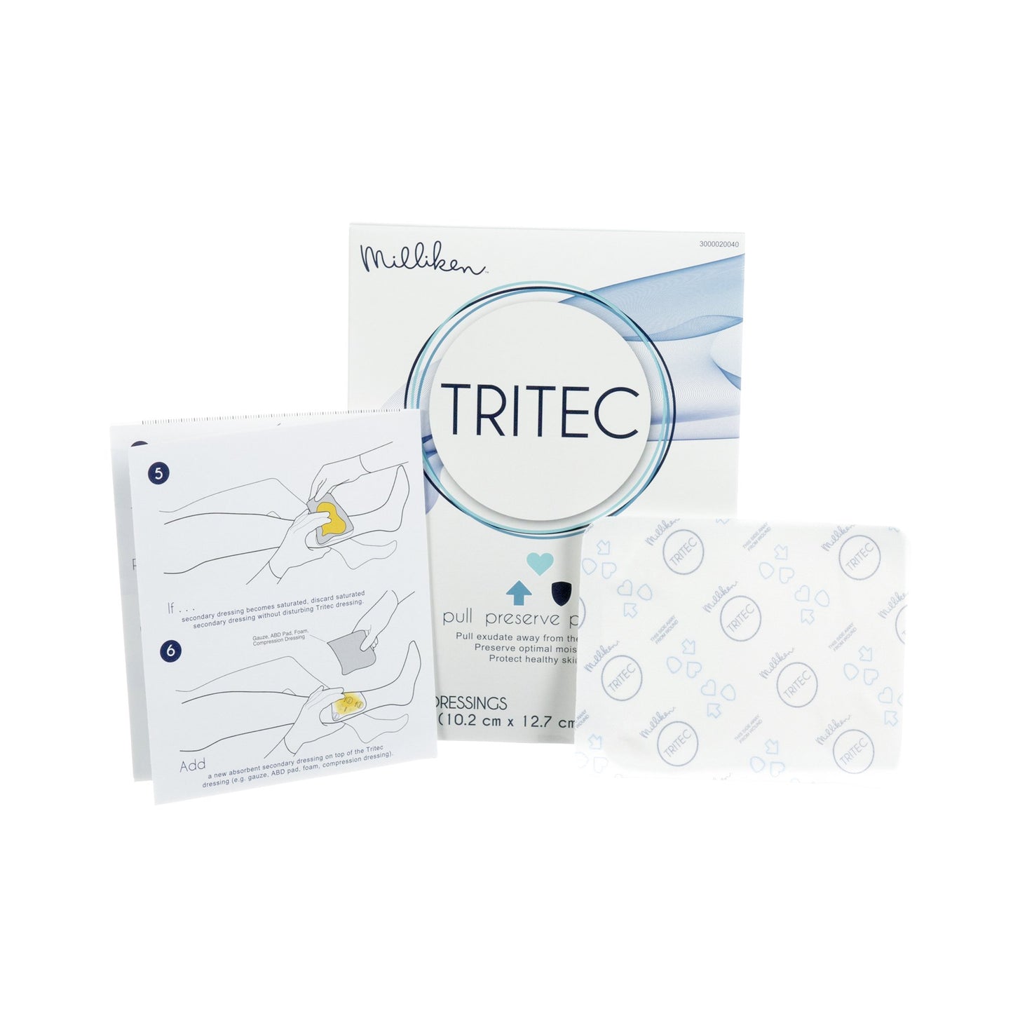 Tritec™ Wound Contact Layer Dressing 4 X 5 Inch Sterile (794692_BX)