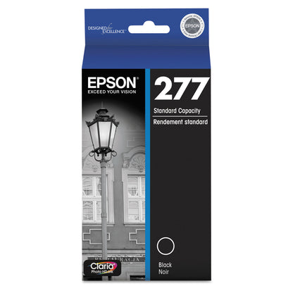 Epson® T277120-S (277) Claria Ink, 240 Page-Yield, Black (EPST277120S)