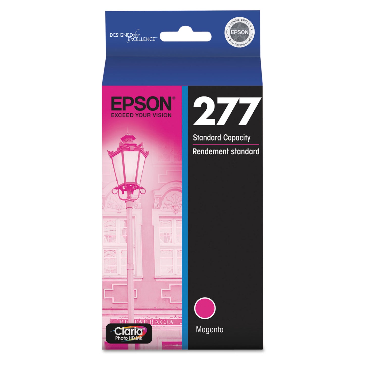 Epson® T277320-S (277) Claria Ink, 360 Page-Yield, Magenta (EPST277320S)
