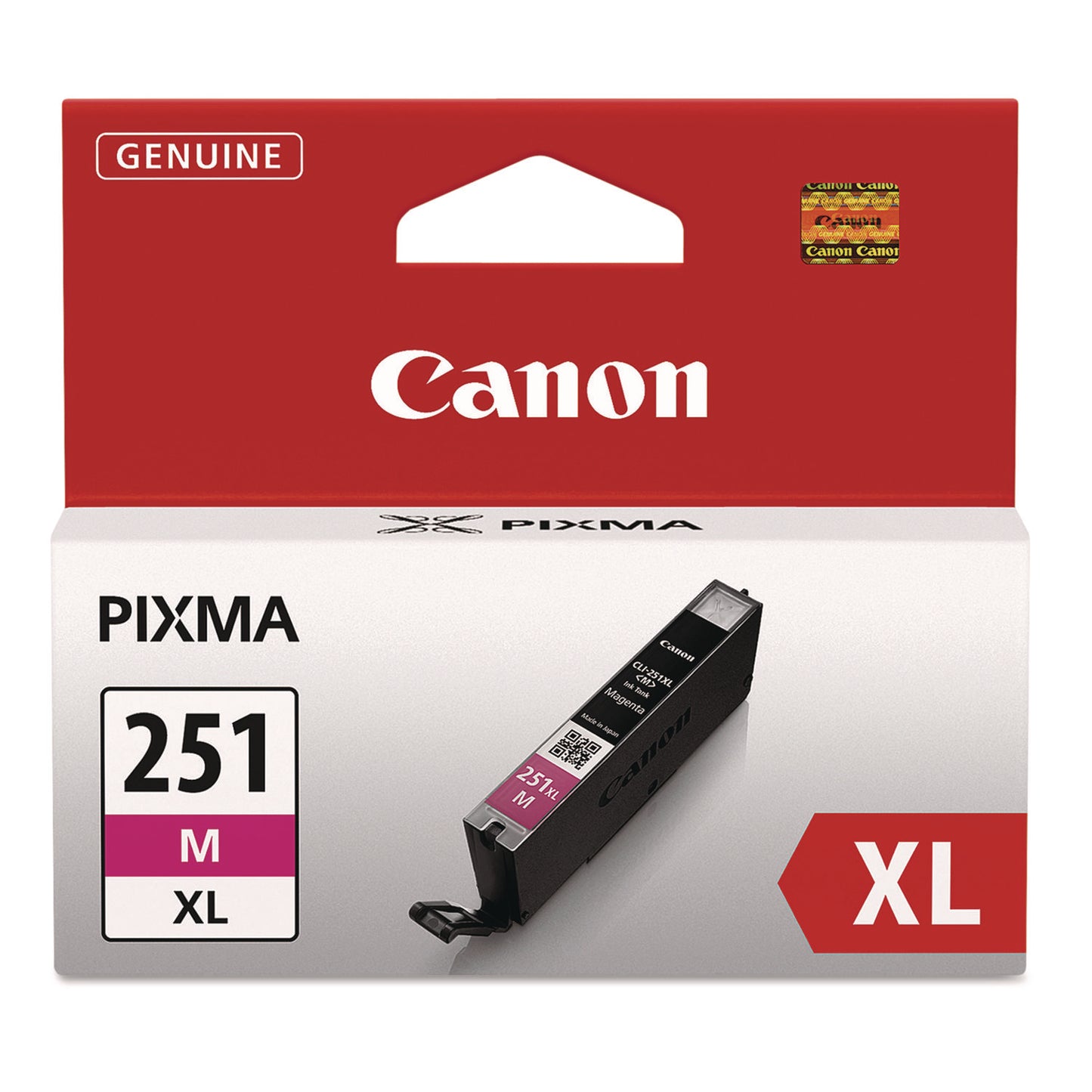 Canon® 6450B001 (CLI-251XL) ChromaLife100+ High-Yield Ink, 680 Page-Yield, Magenta (CNM6450B001)