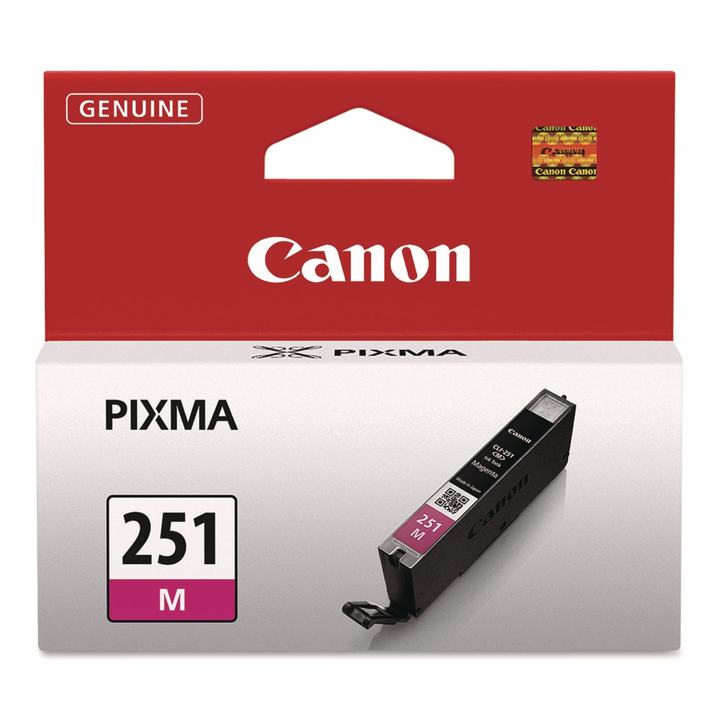 Canon® 6515B001 (CLI-251) ChromaLife100+ Ink, 298 Page-Yield, Magenta (CNM6515B001)