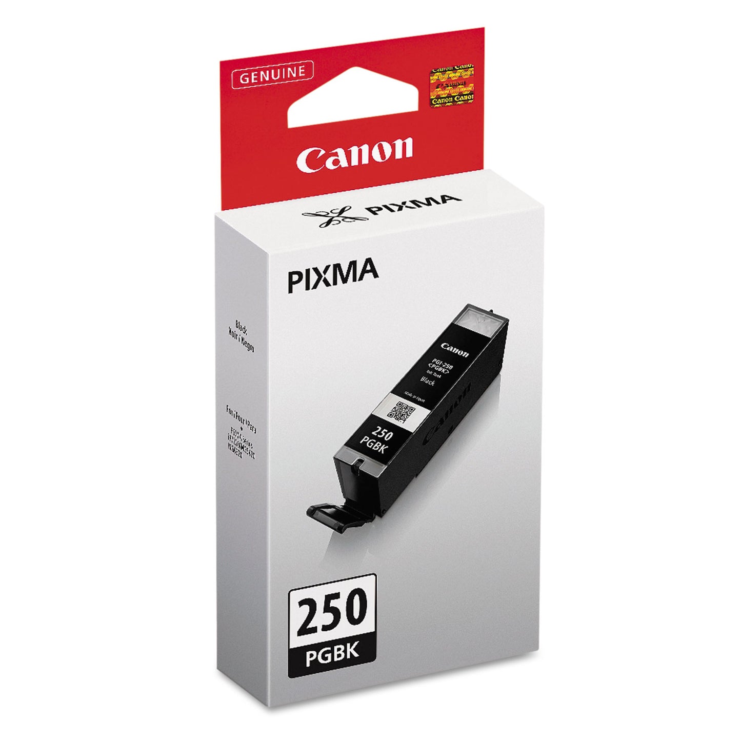 Canon® 6497B001 (PGI-250) ChromaLife100+ Ink, 300 Page-Yield, Black (CNM6497B001)