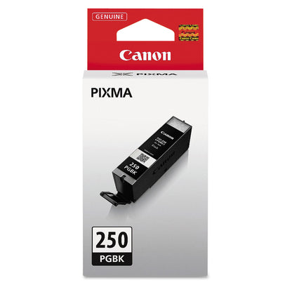 Canon® 6497B001 (PGI-250) ChromaLife100+ Ink, 300 Page-Yield, Black (CNM6497B001)