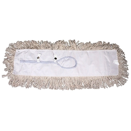Impact® Economy 4-Ply Looped End Cotton Dust Mop w/ Polyester Backing, 24 Inch, 12/Case (IMP17524)