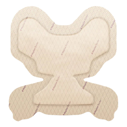 Mepilex® Border Heel Foam Dressing 8-3/5 X 9 Inch With Border Film Backing Silicone Adhesive Heel Sterile (1061939_CS)