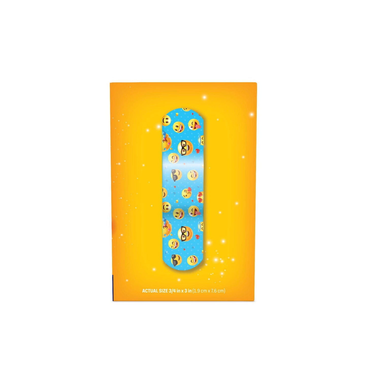 Designer Series with Stat Strip® Technology Adhesive Strip 3/4 X 3 Inch Plastic Rectangle Kid Design (Emoji Fun) Sterile (1052945_CS)