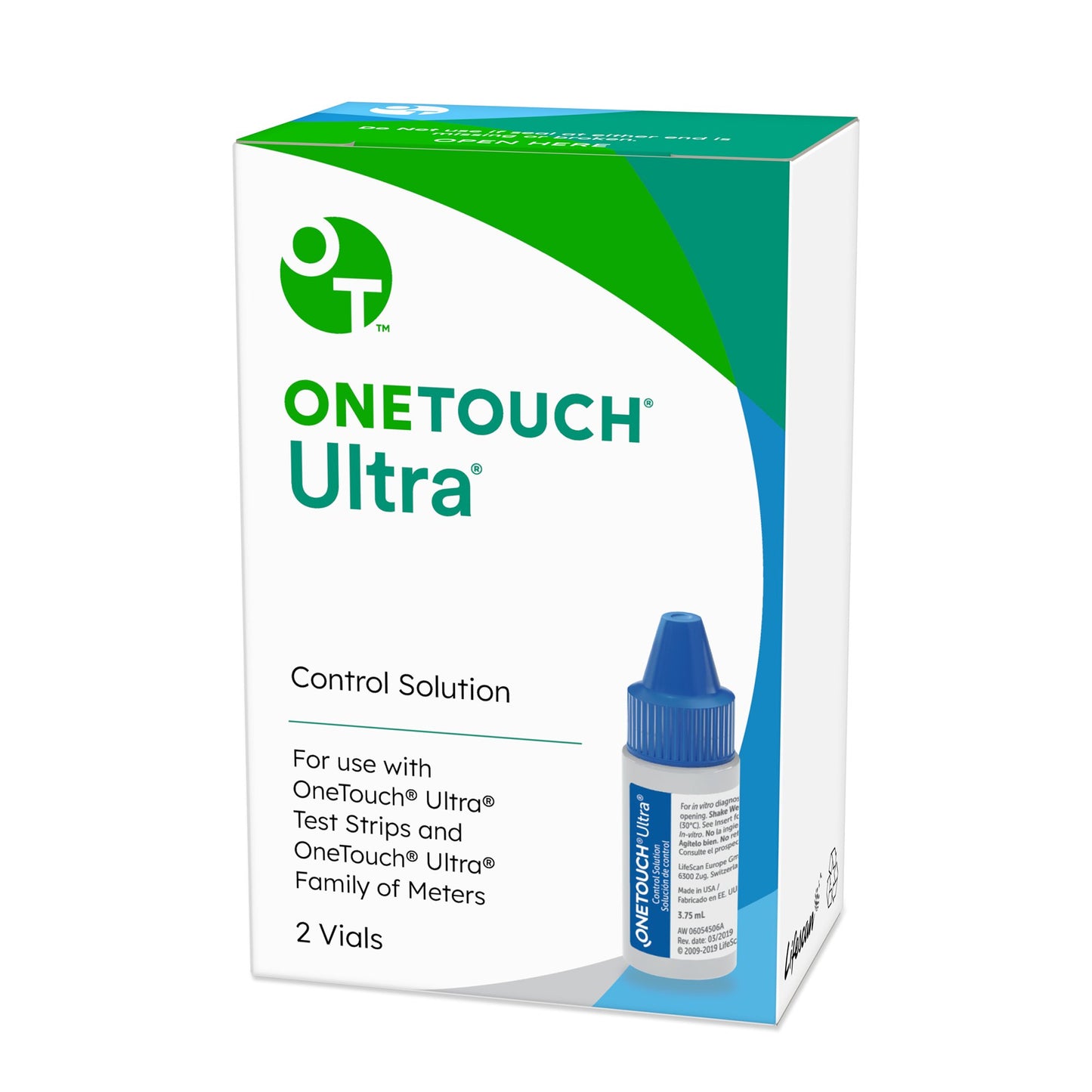 One Touch® Ultra Blood Glucose Control Solution Level 1 & 2 (543142_EA)