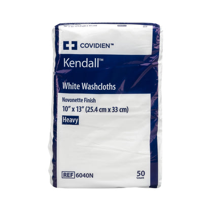 Kendall™ Washcloth 10 X 13 Inch White Disposable (173338_CS)