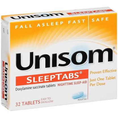 Unisom® Sleep Aid 32 per Bottle Tablet 25 mg Strength (635292_BT)