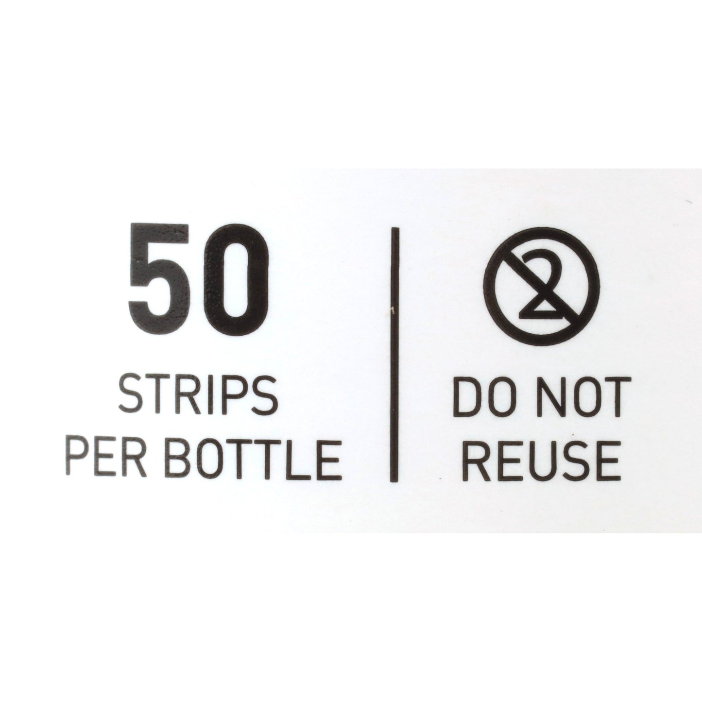 McKesson OPA/28 OPA Concentration Indicator Pad 50 Test Strips Bottle Single Use (852218_CS)