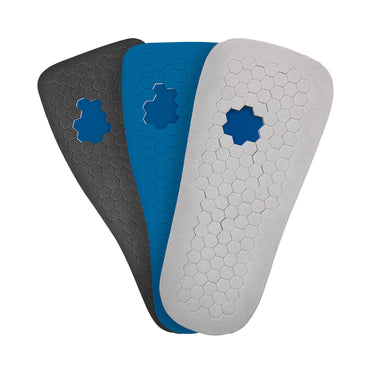 Peg Assist™ Insole Removable Peg EVA / Foam / Poron Cover Male 10-1/2 to 12 Blue (683939_EA)