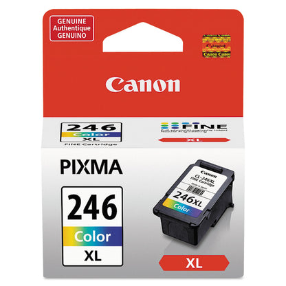 Canon® 8280B001 (CL-246XL) ChromaLife100+ High-Yield Ink, 300 Page-Yield, Tri-Color (CNM8280B001)