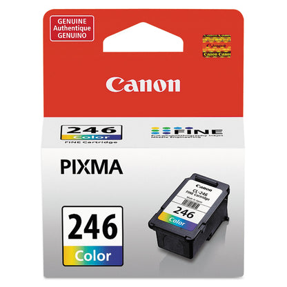Canon® 8281B001 (CL-246) ChromaLife100+ Ink, 180 Page-Yield, Tri-Color (CNM8281B001)
