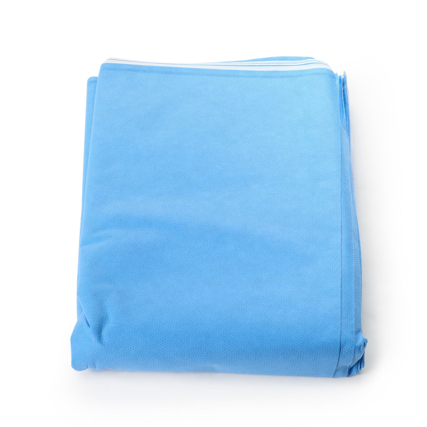 QUICK CHECK* H500 Sterilization Wrap White / Blue 48 X 48 Inch Dual Layer SMS Polypropylene Steam / EO Gas / Hydrogen Peroxide (809427_CS)