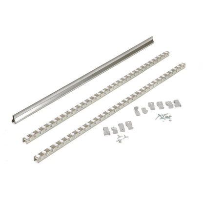Global Industrial Gravity Carton Flow Roller Track Kit 48" (WB184200)