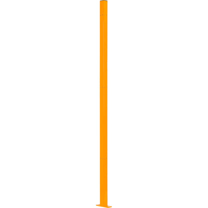 Global Industrial Machinery Wire Fence Partition Connecting Post, Yellow (WB184910)