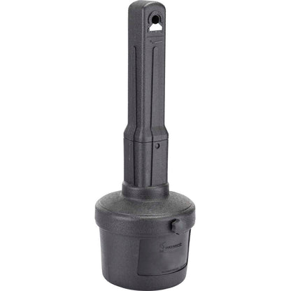 Global Industrial Outdoor Ashtray, 1-1/2 Gallon, Black (WB261391BK)