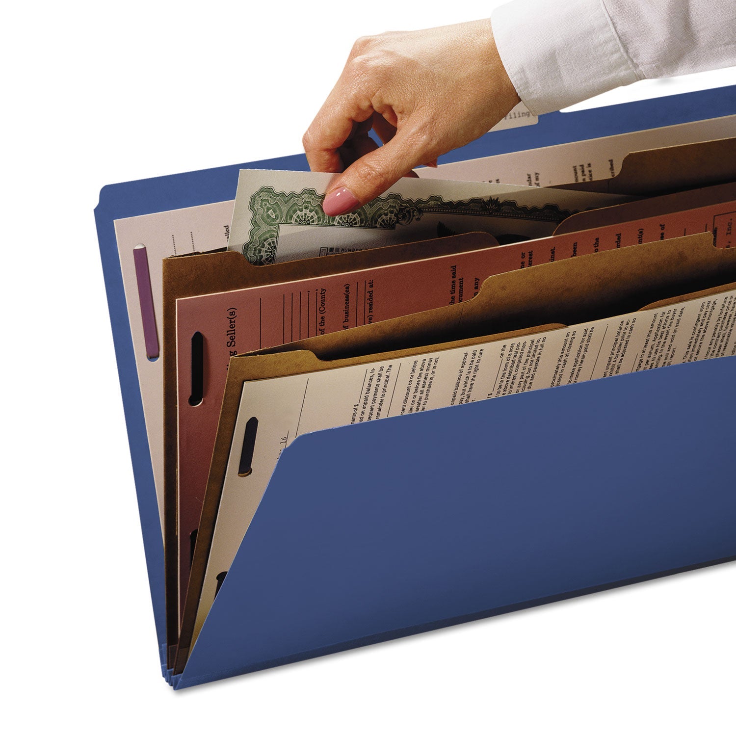 smead-6-section-pressboard-top-tab-pocket-style-classification-folders-with-safeshield-fasteners-num-smd14077_6