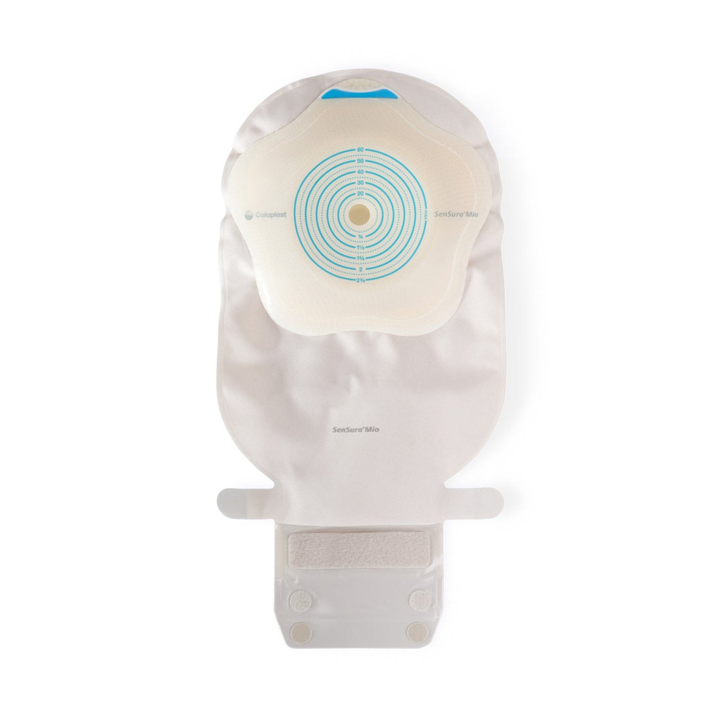 SenSura® Mio Concave Ostomy Pouch One-Piece System 11 Inch Length, Maxi Convex, Trim to Fit 3/8 to 2-3/8 Inch Stoma Drainable (1124337_BX)