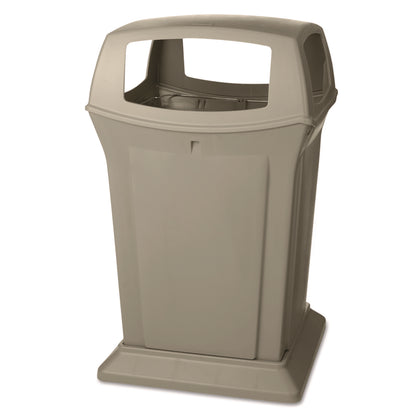 Rubbermaid® Commercial Ranger Fire-Safe Container, 45 gal, Structural Foam, Beige (RCP917388BEI)