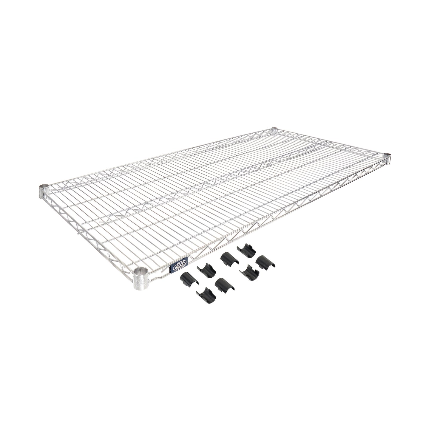 Nexel S2448C Chrome Wire Shelf 48"W x 24"D (WB188558)