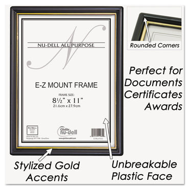 nudell-plastics-ez-mount-document-frame-with-trim-accent-num-nud11880_2