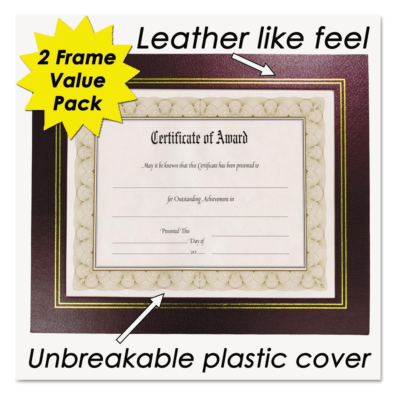 nudell-plastics-leatherette-document-frame-num-nud21200_2