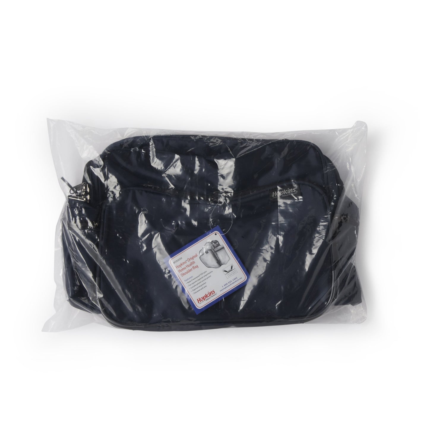 Original Home Health Shoulder Bag Medical Tote Navy Blue Nylon 7 X 11 X 14 Inch (810090_EA)