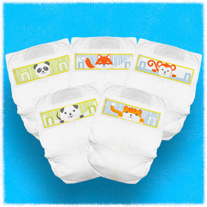 Cuties® Complete Care Unisex Baby Diaper Newborn Disposable Heavy Absorbency (706277_CS)