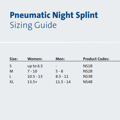 Darco International Night Splint Medium Hook and Loop Closure Male 6-1/2 to 8 / Female 7-1/2 to 10 Foot (516450_EA)