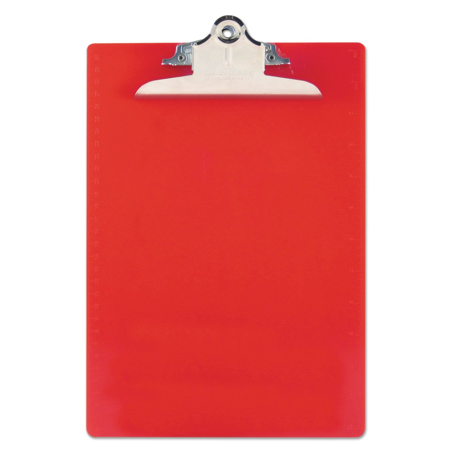 Saunders T Ruler Saunders Recycled Plastic Clipboard with Ruler Edge, 1