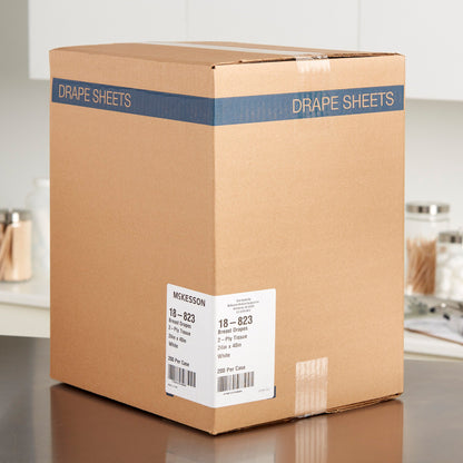 McKesson General Purpose Drape Breast Drape 24 W X 40 L Inch NonSterile (180616_CS)
